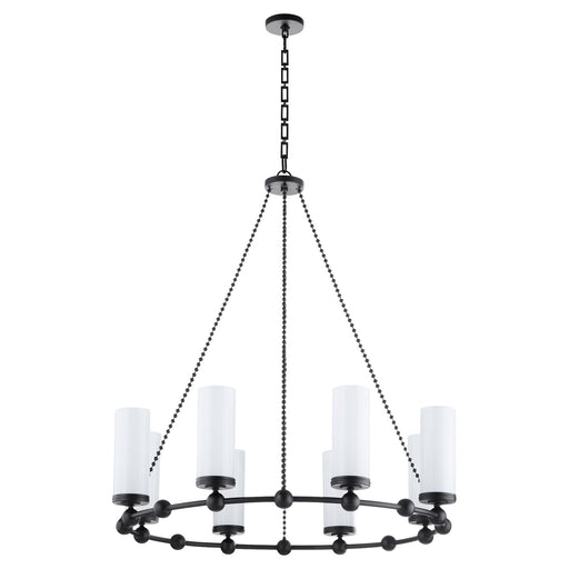 Lee Boulevard 2.0 8 Light Chandelier in Matte Black
