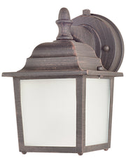 Builder Cast 8.5" LED Outdoor Wall Mount in Rust Patina