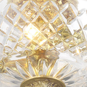 Milton 2 Light 12" Semi Flush Mount in Olde Brass