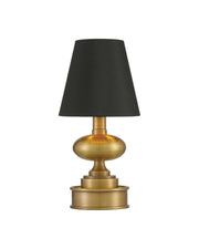Galavant Cordless Table Lamp in Polished Antique Brass