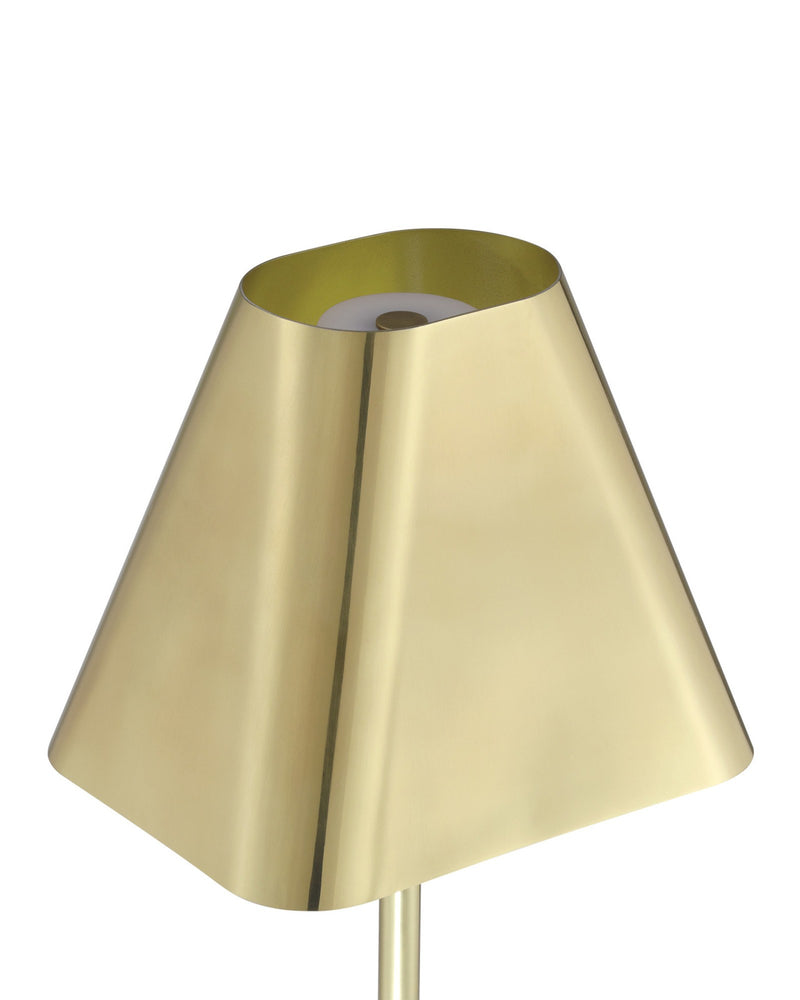 Gadabout Cordless Table Lamp in Polished Brass