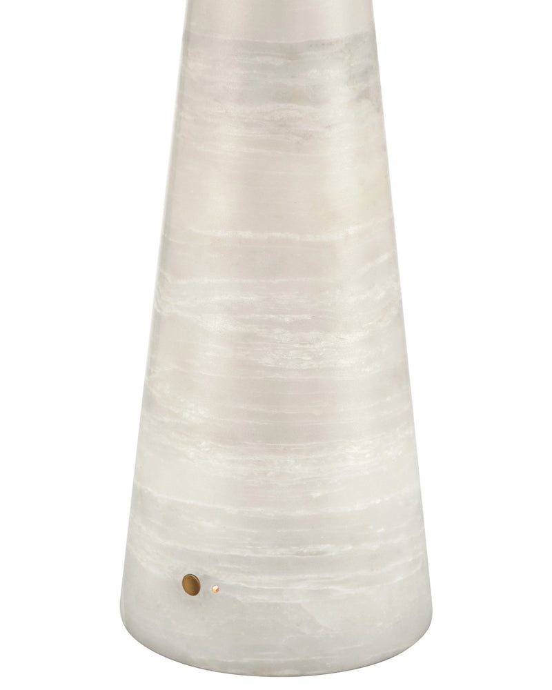Wayfinder Cordless Table Lamp in White / Opaque
