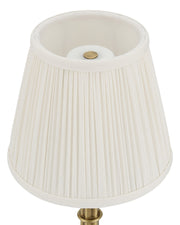 Valise Cordless Table Lamp in Polished Antique Brass