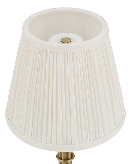 Valise Cordless Table Lamp in Polished Antique Brass