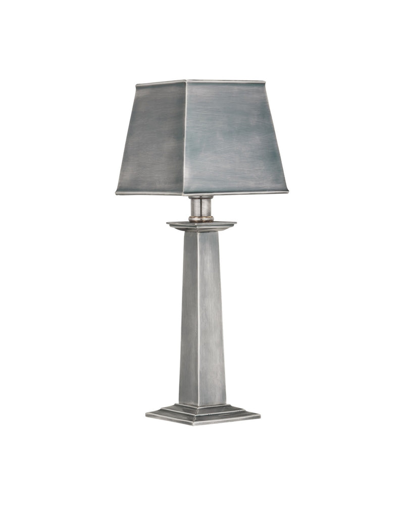Wander Cordless Table Lamp in Antique Silver