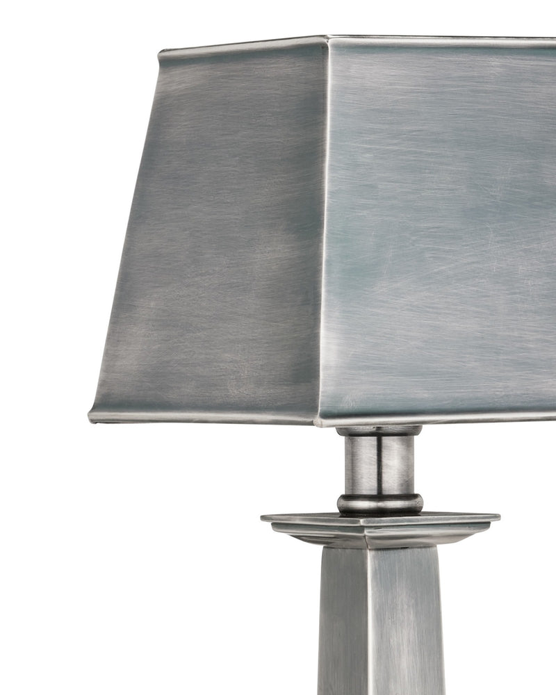 Wander Cordless Table Lamp in Antique Silver