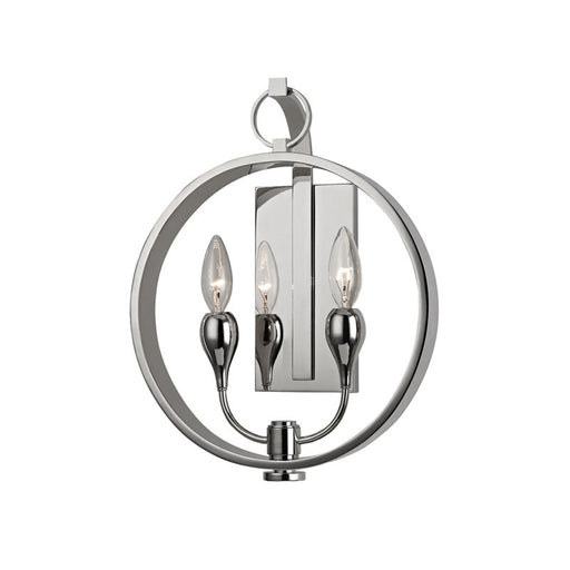 Dresden 2-Light Wall Sconce in Polished Nickel