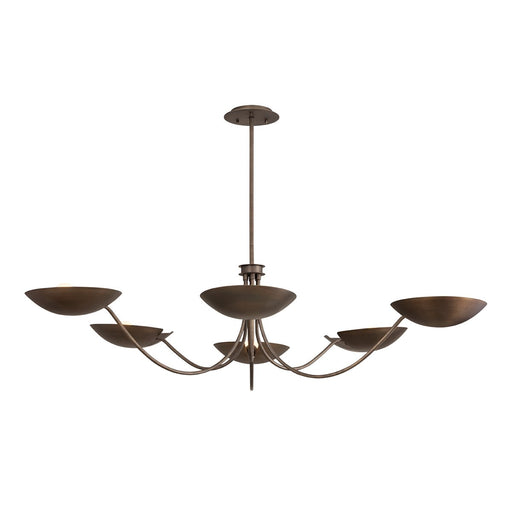 Edenville 6-Light Chandelier in Old World Brass