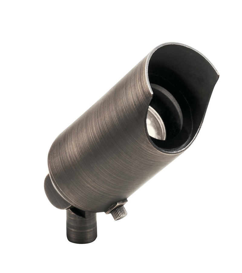 Compact MR16 Accent Spotlight in Centennial Brass
