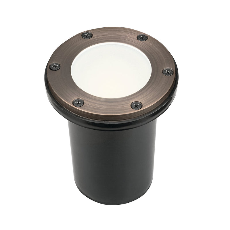 MR16 In-Ground Well Light 4.5" in Centennial Brass