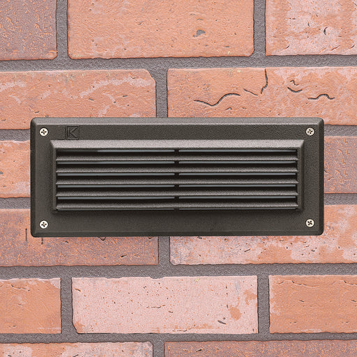 Landscape LED Brick Light in Textured Architectural Bronze
