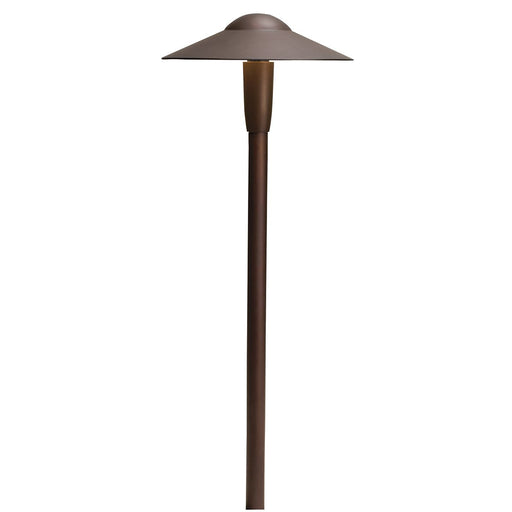 LED Path Light 8.25" x 22.5" in Textured Architectural Bronze