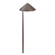 LED Side Mount Path Light in Textured Architectural Bronze