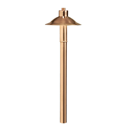 Copper Hat LED Path Light in Copper