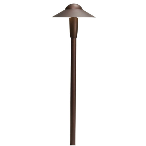 LED Path Light 6.25" x 22" in Textured Architectural Bronze