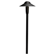 LED Path Light 6.25" x 22" in Textured Black