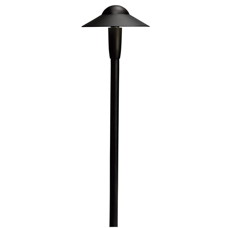 LED Path Light 6.25" x 22" in Textured Black