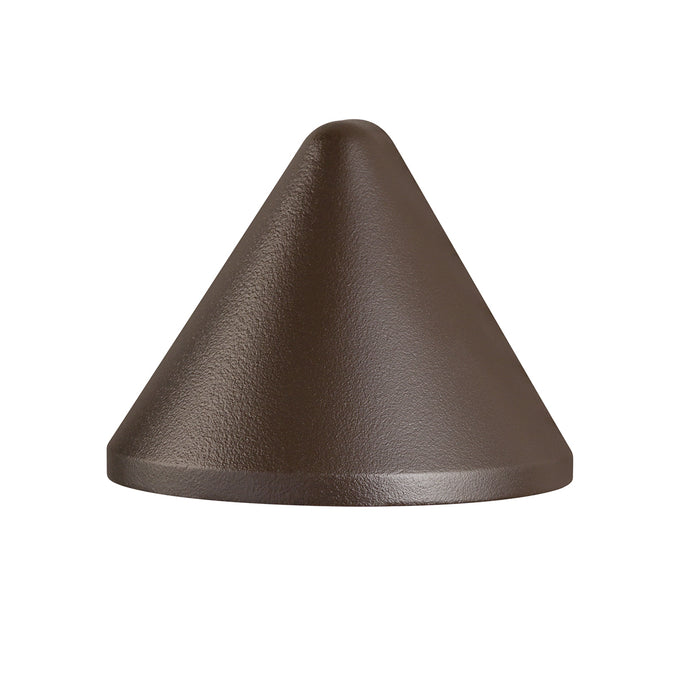 Fundamentals LED Deck Light in Textured Architectural Bronze