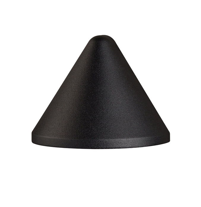 Fundamentals LED Deck Light in Textured Black