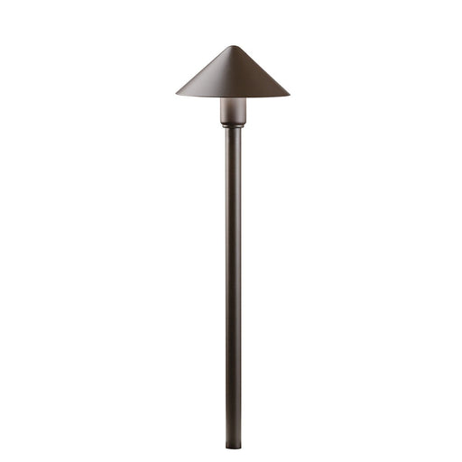 LED Path Light 6" x 21.25" in Textured Architectural Bronze