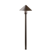 LED Path Light 6" x 21.25" in Textured Architectural Bronze
