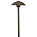 Round Tiered LED Path 2700K in Aged Bronze