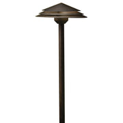 LED Path Light 8" x 21" in Aged Bronze