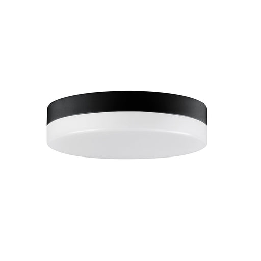 Tuner 7" Round LED Flush Mount with Bluetooth in Black