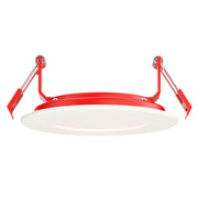 Slim Fire Rated 4" LED Recessed Light 5CCT in White