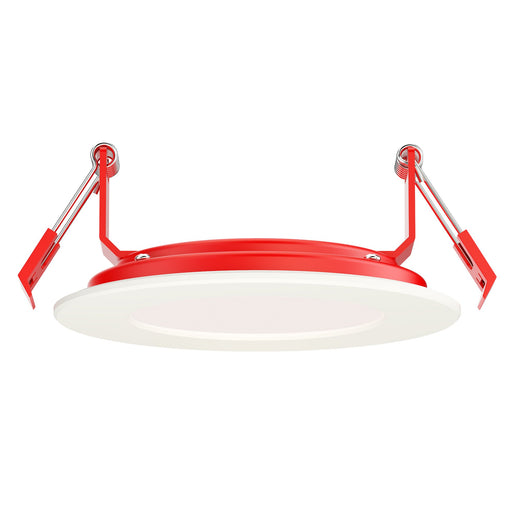 Slim Fire Rated 4" LED Recessed Light 5CCT in White