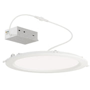 Slim Baffle 9" LED Recessed Light 5CCT in White