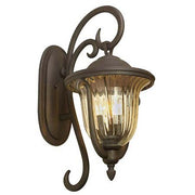 Santa Barbara 3-Light Outdoor Wall Lantern in Textured Matte Black