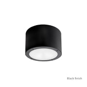 Vessel Outdoor Flush Mount in Black