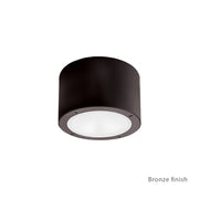 Vessel Outdoor Flush Mount in Bronze