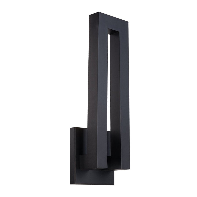 Forq Large Outdoor Wall Sconce in Black