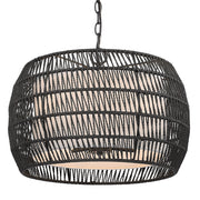 Everly 4-Light Pendant in Matte Black