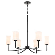 Ayala 6 Light Chandelier in Matte Black
