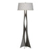 Moreau Floor Lamp in Dark Smoke - 233070-SKT-07-SE2202 by Hubbardton Forge
