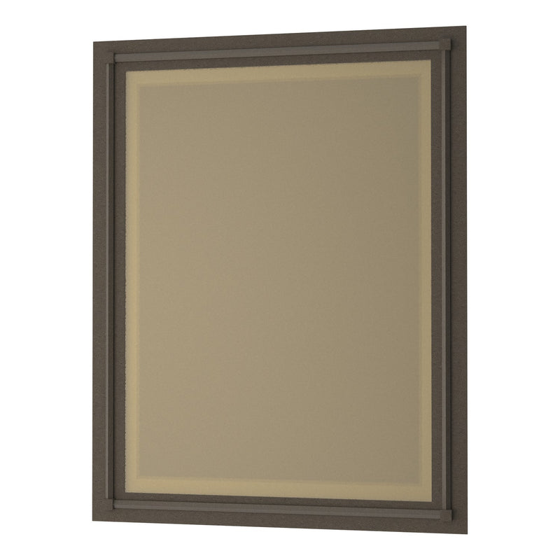 Rook Beveled Mirror in Dark Smoke - 714901-07 by Hubbardton Forge
