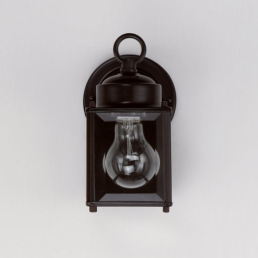 Side Door 1 Light Outdoor Wall Mount in Oil Rubbed Bronze