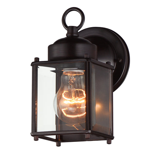Side Door 1 Light Outdoor Wall Mount in Oil Rubbed Bronze