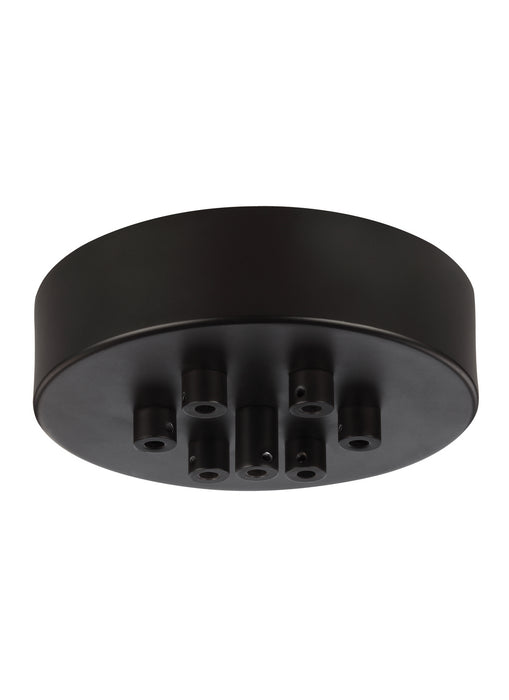 Multi-Port Canopies Seven Light Multi-Port Canopy with Swag Hooks in Oil Rubbed Bronze