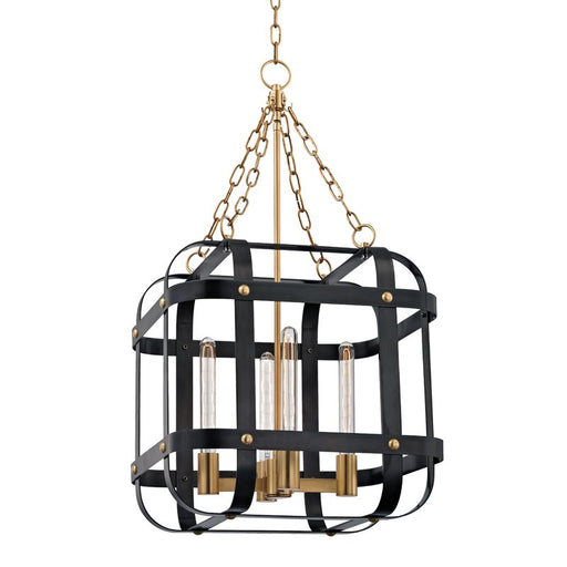 Colchester 4-Light Chandelier in Aged Brass/old Bronze
