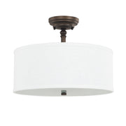 Loft 3-Light Semi-Flush - Lamps Expo