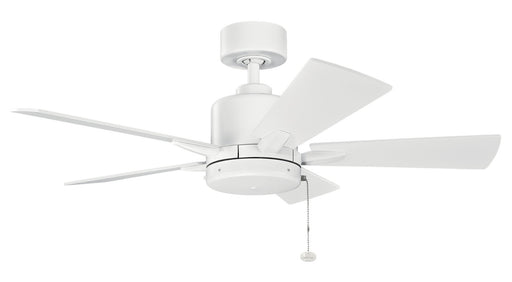 Lucian II 42" Ceiling Fan in Matte White