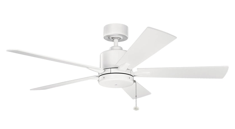 Lucian II 52" Ceiling Fan in Matte White