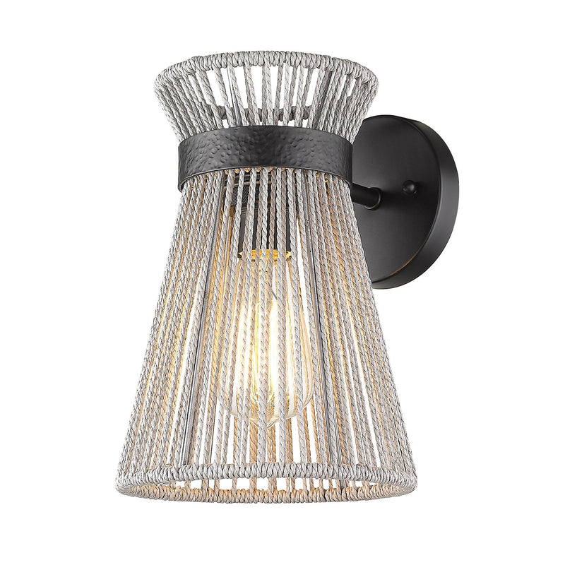 Avon Wall Sconce in Matte Black