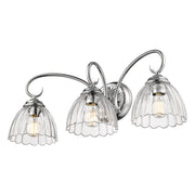 Audra 3-Light Bath Vanity Light in Chrome