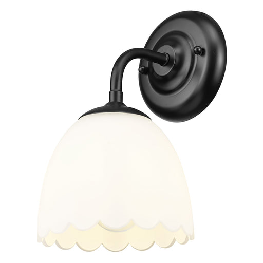 Dorinda Bath Sconce in Matte Black