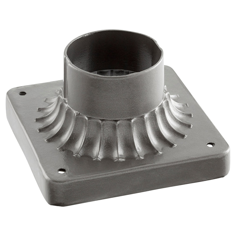 Traditional Post Light Adapter in Graphite